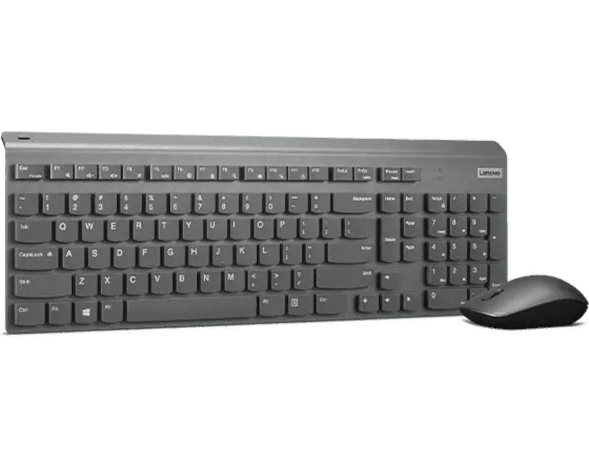 Lenovo Select Wireless Modern Keyboard and Mouse Combo - Storm Grey image 2