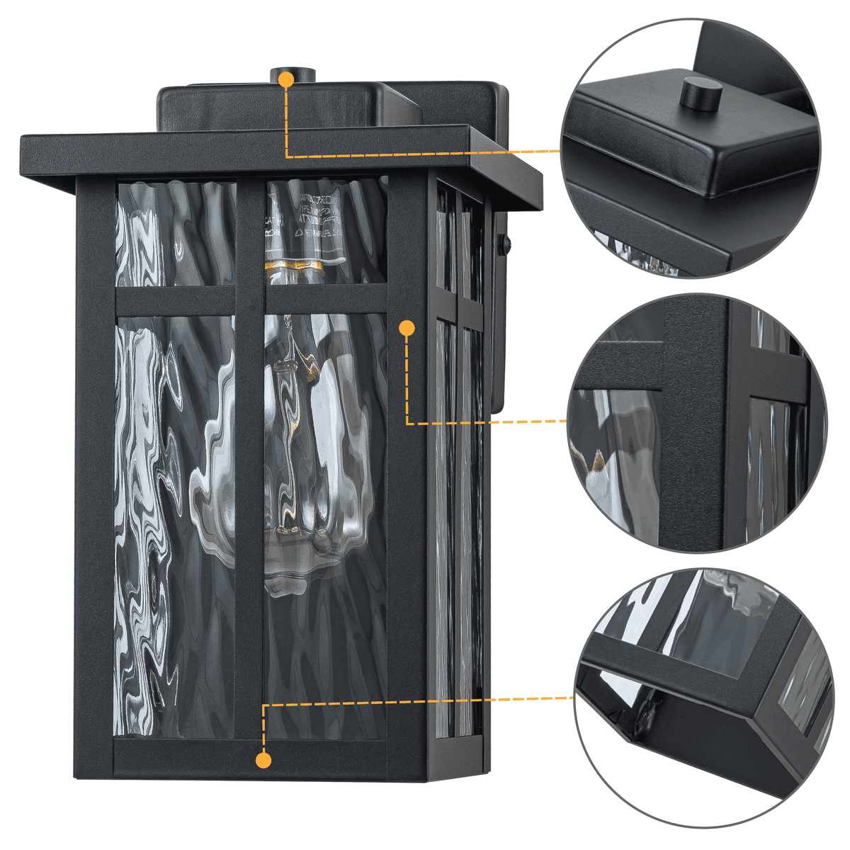 C Cattleya 2-Pack Outdoor Wall Lights image 4