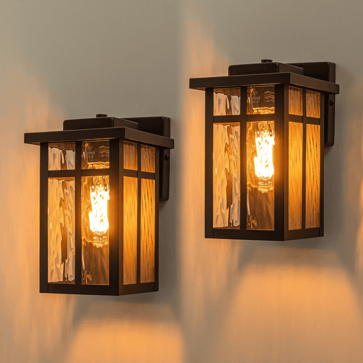 C Cattleya 2-Pack Outdoor Wall Lights image 3