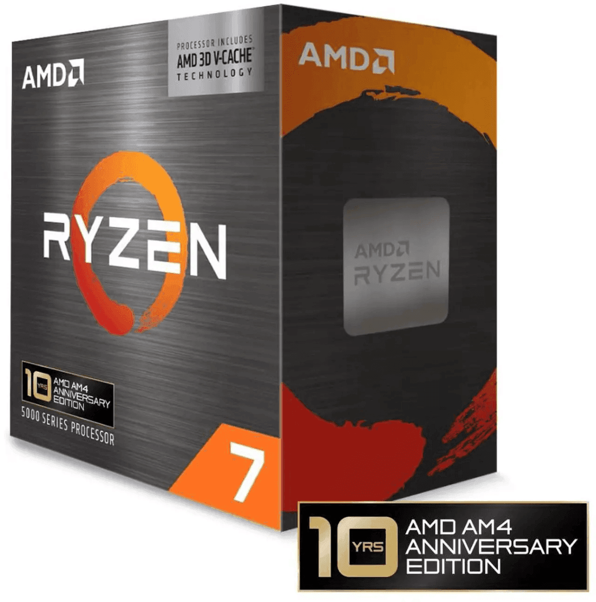 AMD Ryzen 7 5800X3D 10th Anniversary Edition 8-Core AM4 Processor image 2