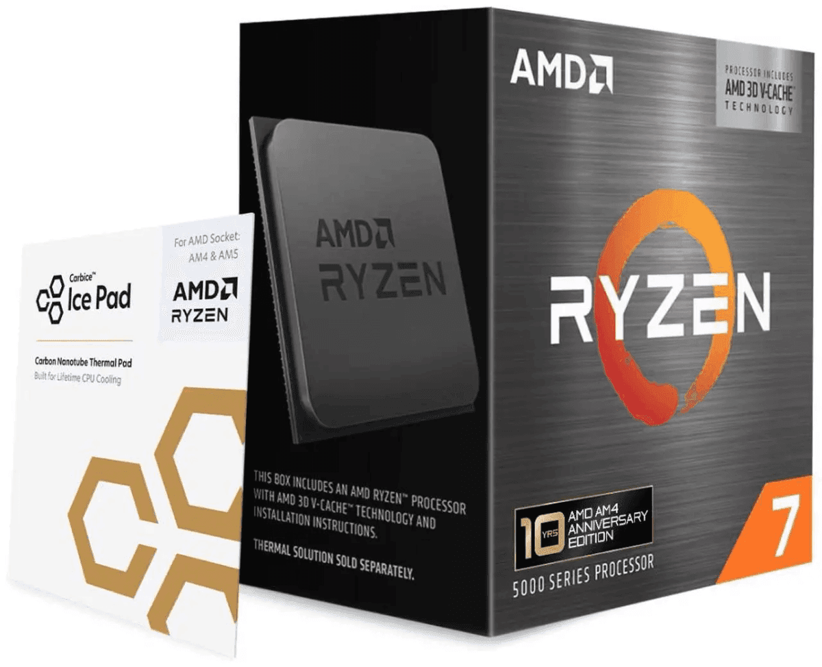 AMD Ryzen 7 5800X3D 10th Anniversary Edition 8-Core AM4 Processor