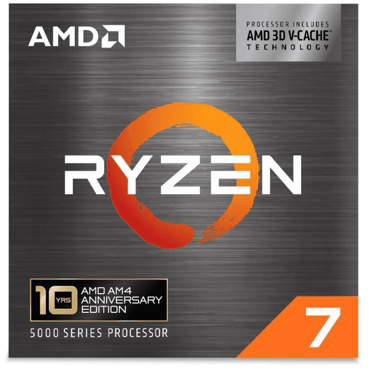 AMD Ryzen 7 5800X3D 10th Anniversary Edition 8-Core AM4 Processor image 3