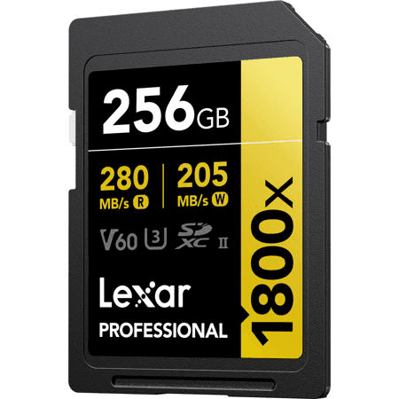 Lexar Professional 1800x 256GB UHS-II SDXC Memory Card 2-Pack image 5