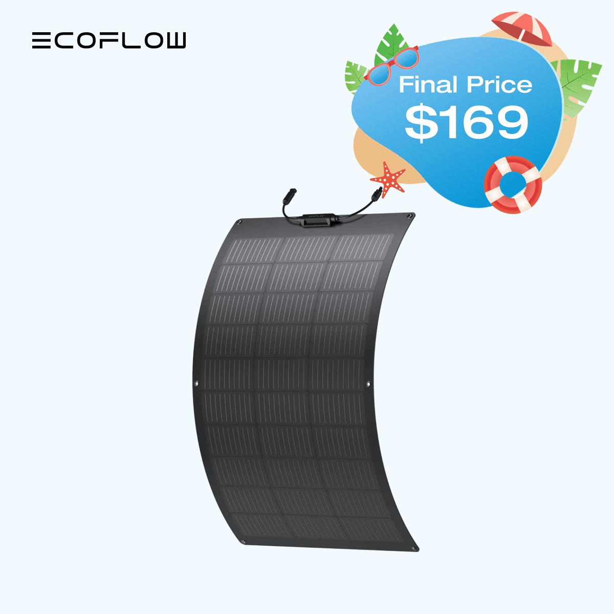 Certified Refurbished EcoFlow 220W NextGen Solar Panel Kit image 3
