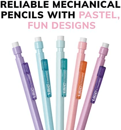 BIC Xtra-Smooth Pastel Mechanical Pencils, 0.7mm, 24-Count image 5
