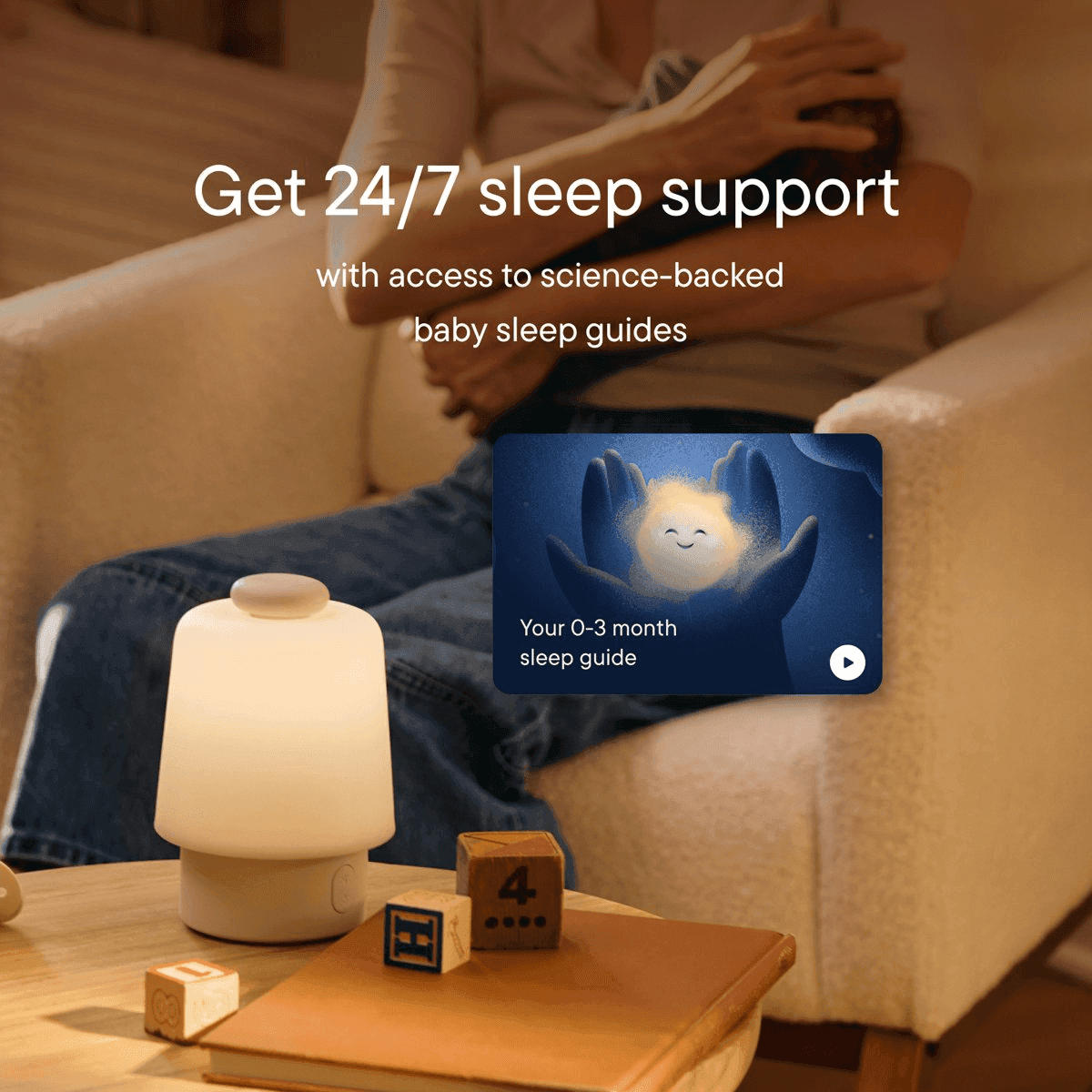 Hatch Baby Sound Machine and Night Light - Putty image 4