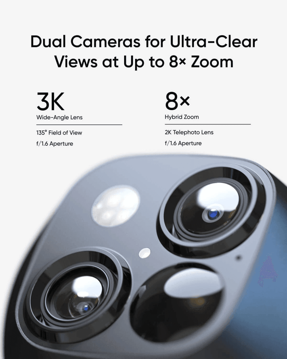 Certified Refurbished eufy SoloCam S3 Solar 3K Security Camera image 2