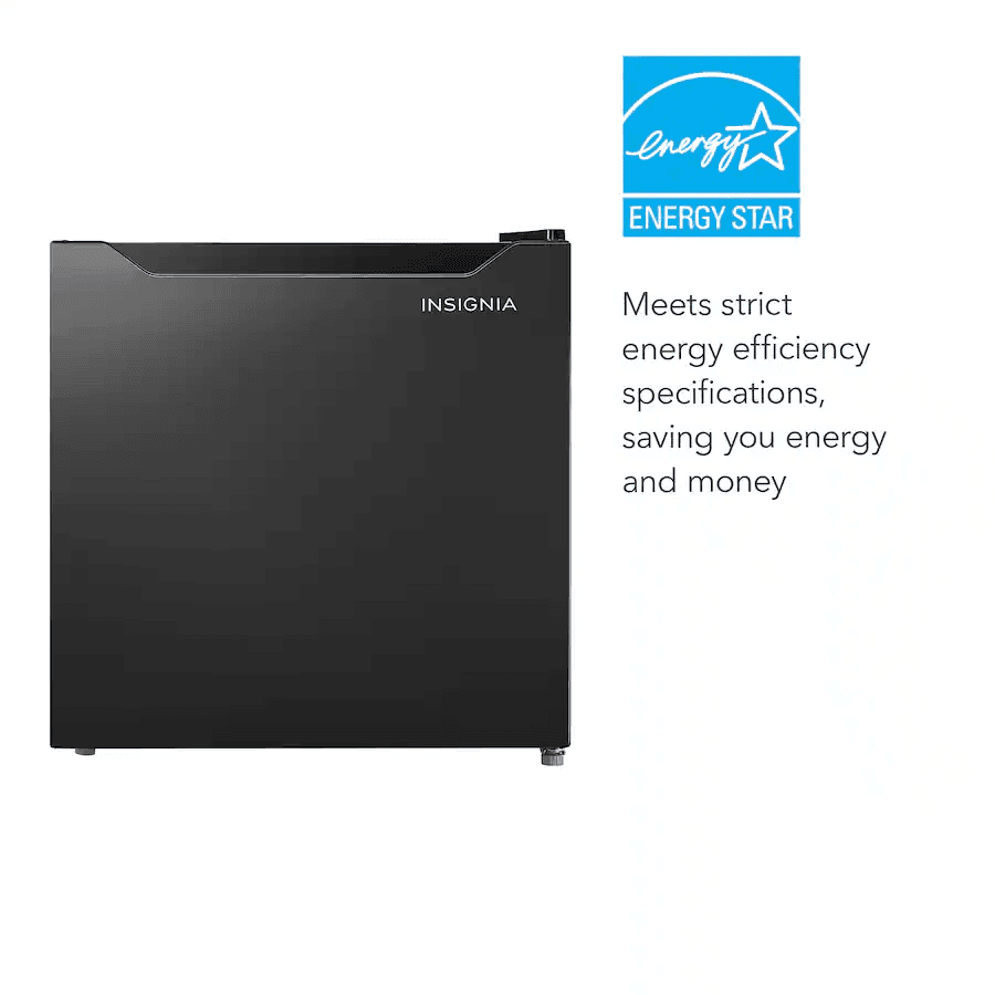 Insignia 1.7 Cu. Ft. Mini Fridge - Black image 5