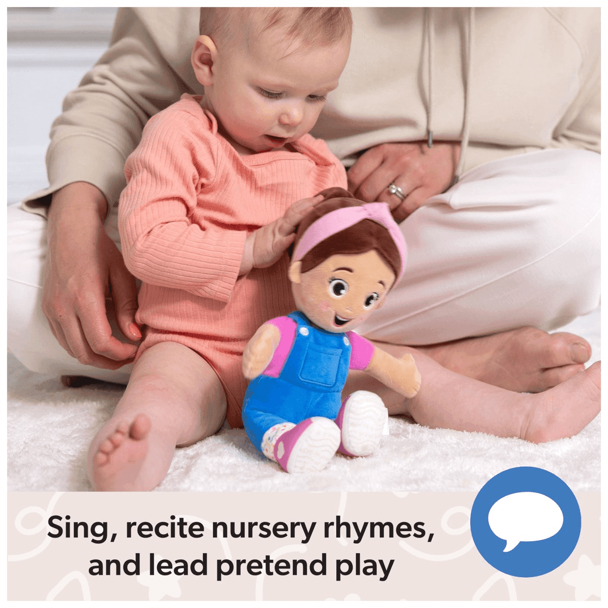 Ms. Rachel 11-Inch Cuddle & Comfort Plush Doll image 4