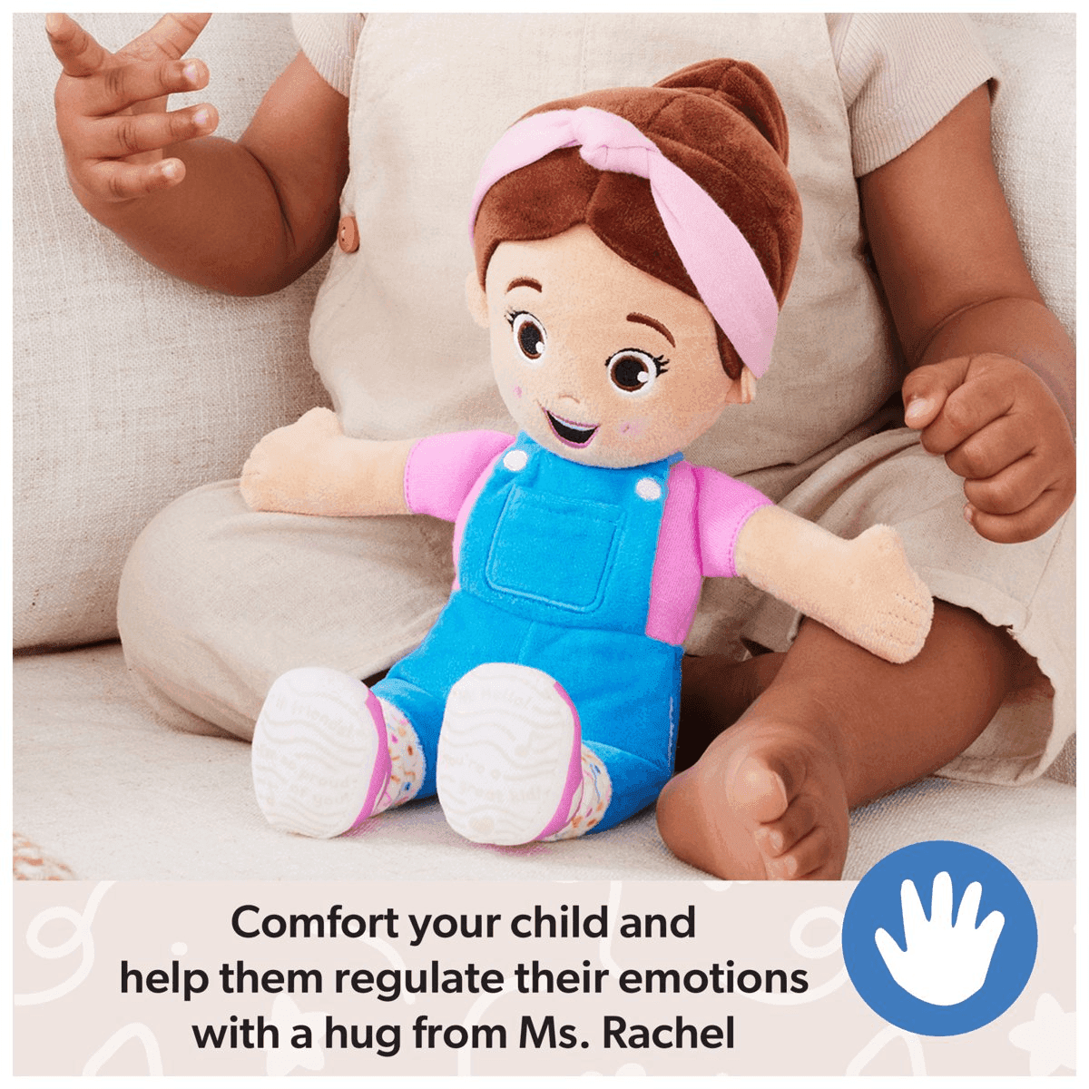 Ms. Rachel 11-Inch Cuddle & Comfort Plush Doll image 5