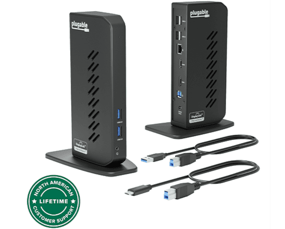 Plugable UD-3900Z Dual Monitor Universal Docking Station