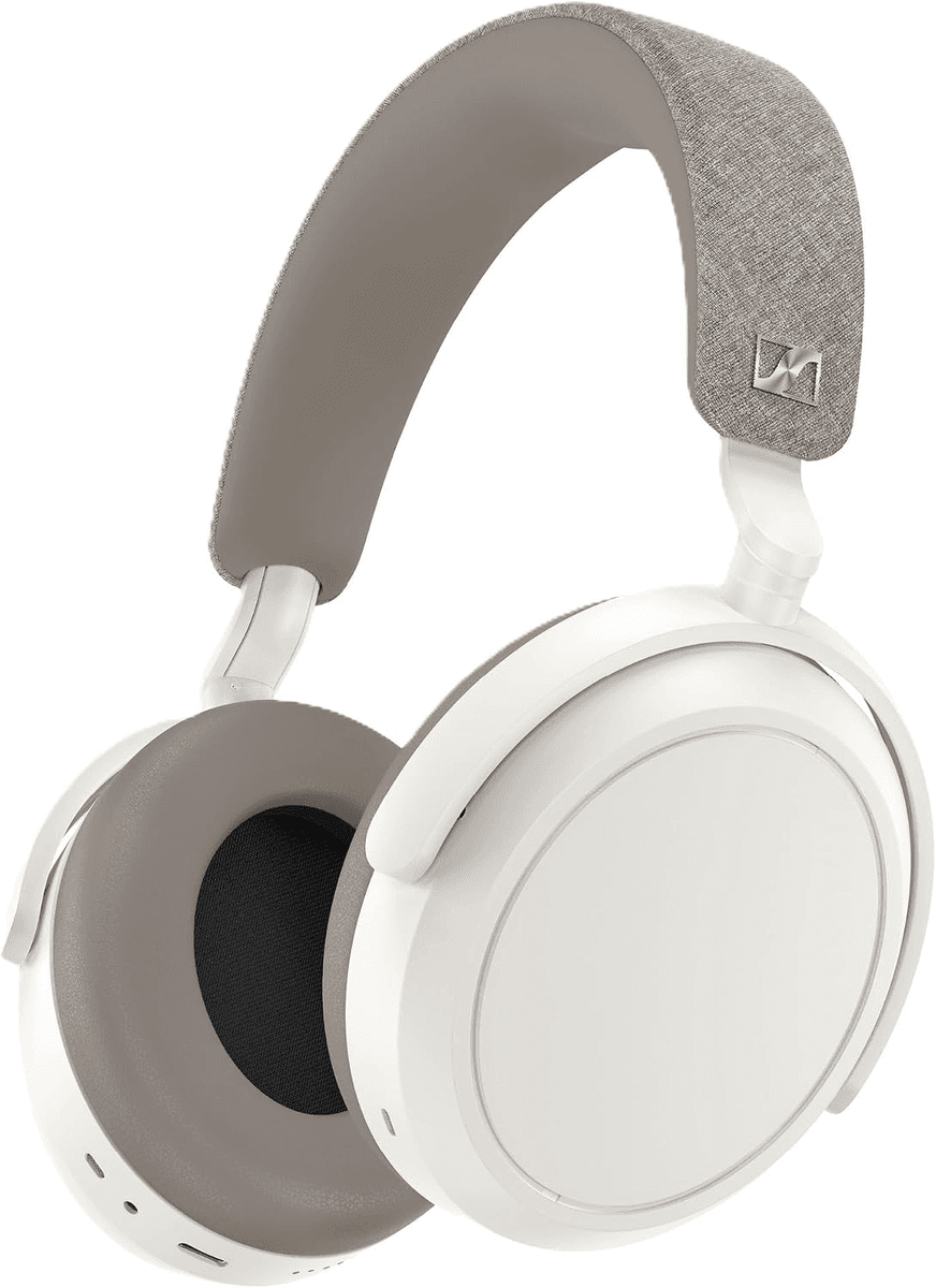 Sennheiser Momentum 4 Wireless Noise-Canceling Headphones (White)