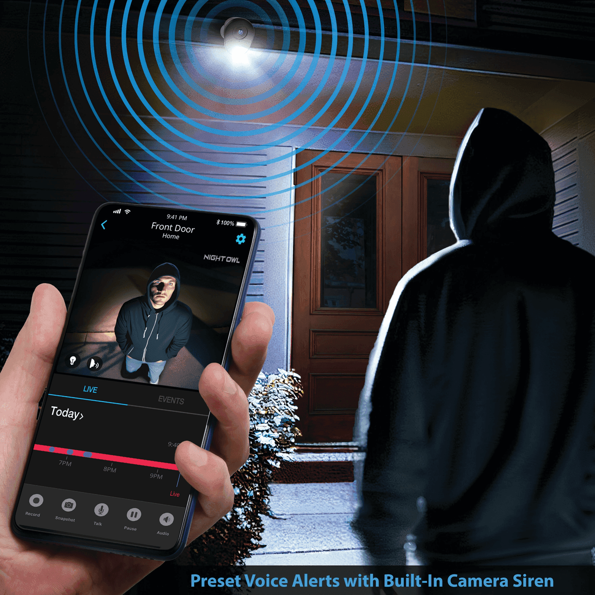 Night Owl FTD2 2-Camera 2K Plug-In Security System image 5