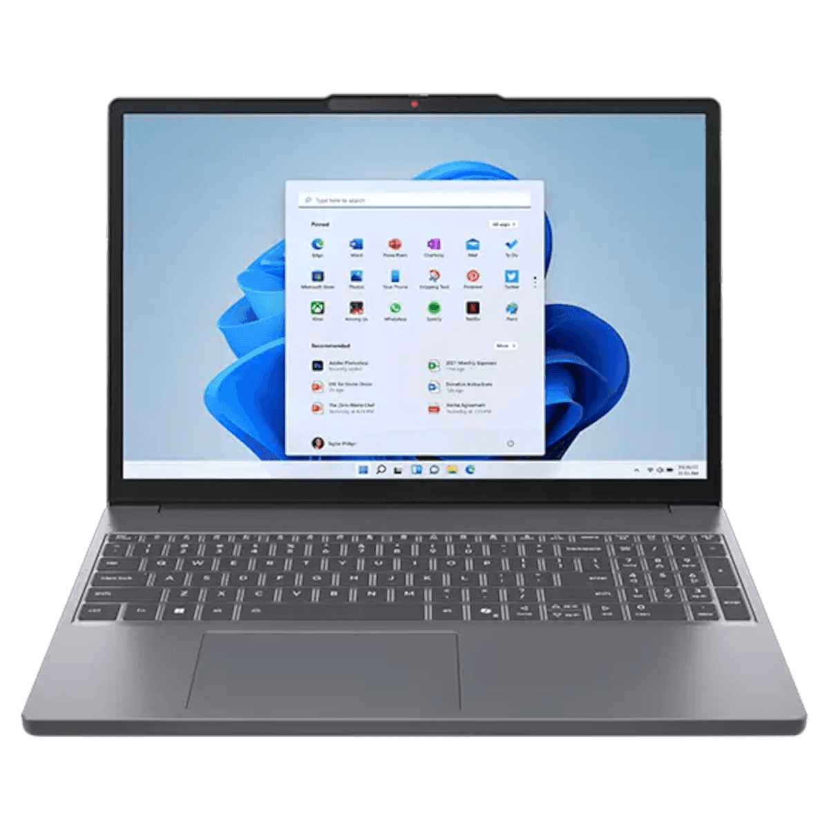 Lenovo IdeaPad Slim 3 15.3-inch AMD Touch Laptop - Luna Grey