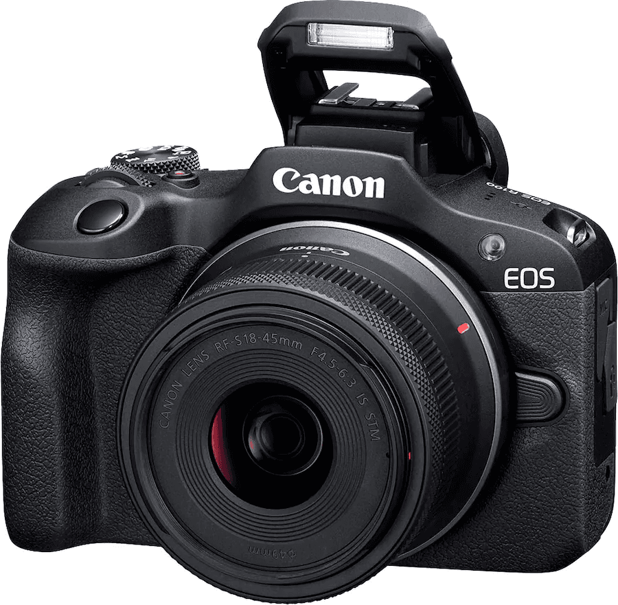 Canon EOS R100 4K Mirrorless Camera with RF-S 18-45mm Lens image 3
