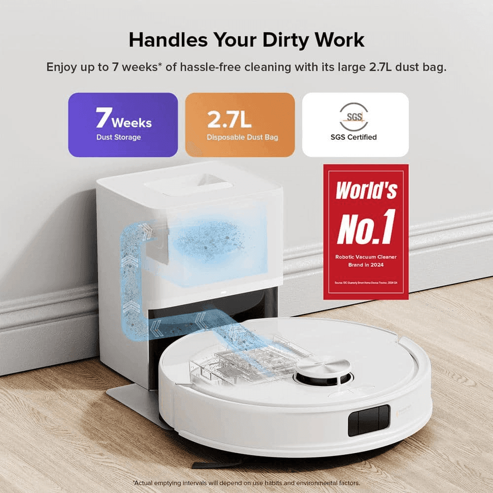 Roborock Q10 VFS+ Robot Vacuum & Mop with Auto-Empty Dock image 5