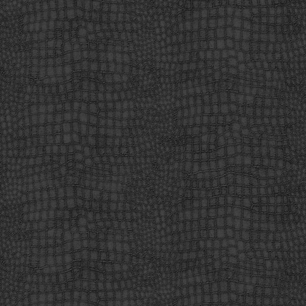 Graham & Brown Black Crocodile Wallpaper Roll image 2