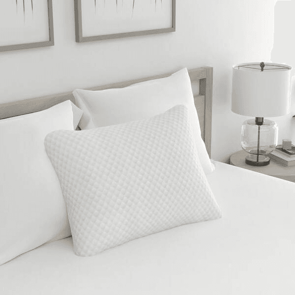StyleWell Cooling Memory Foam Standard Pillow with Removable Bamboo Cover image 2