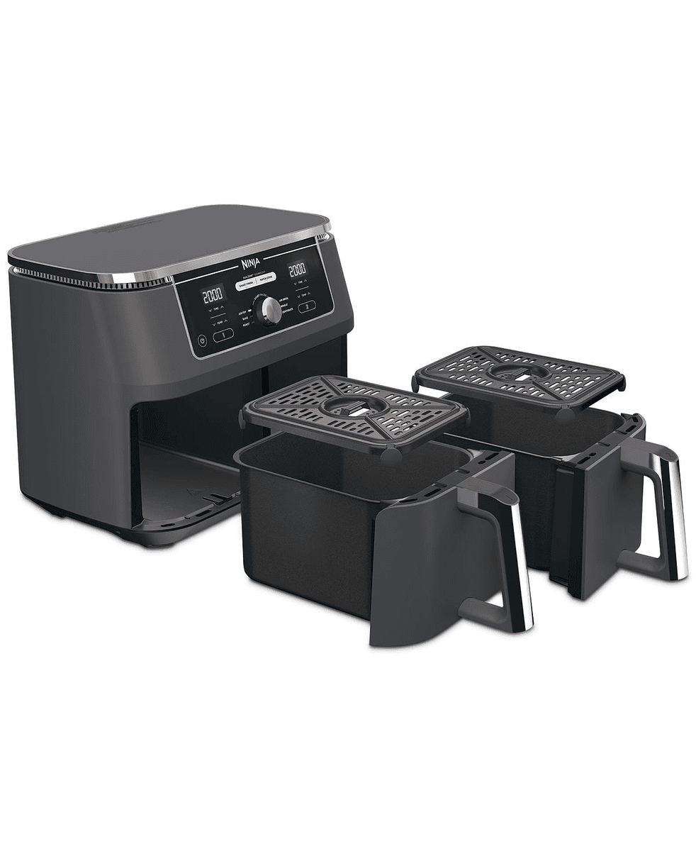 Ninja Foodi DZ401 10-Qt. 6-in-1 Dual-Basket Air Fryer image 5