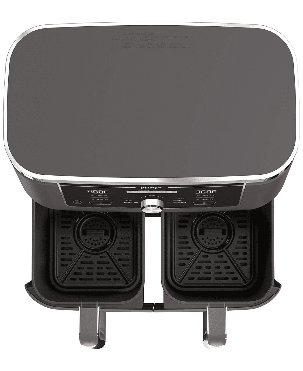 Ninja Foodi DZ401 10-Qt. 6-in-1 Dual-Basket Air Fryer image 4