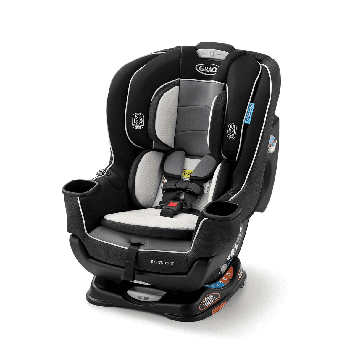 Graco Extend2Fit 2-in-1 Convertible Car Seat