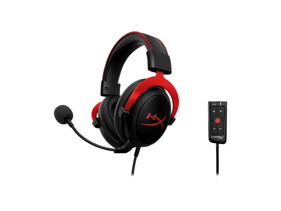 HyperX Cloud II Wired Gaming Headset - Black/Red image 5