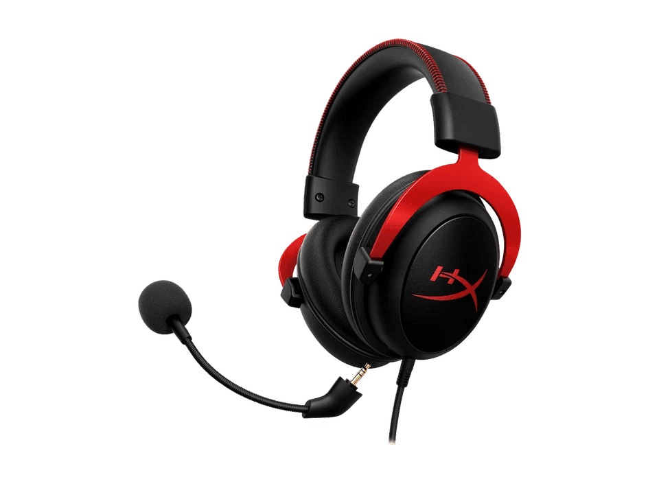 HyperX Cloud II Wired Gaming Headset - Black/Red image 2
