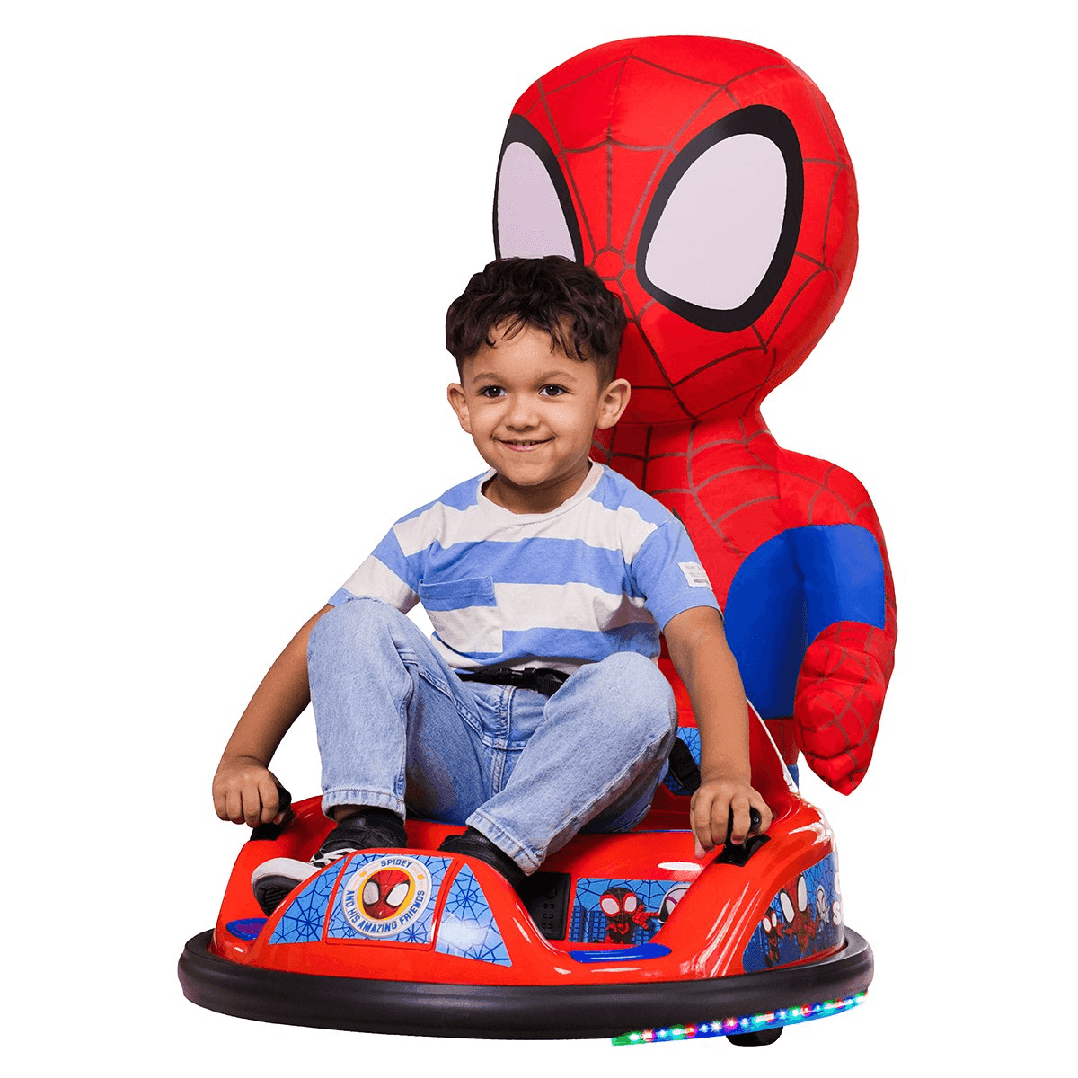 Marvel Spider-Man Spidey ImaginAir 6V Ride-On Bumper Car image 3