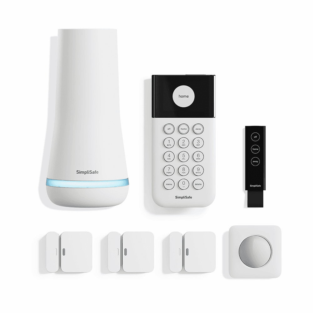SimpliSafe 7-Piece Indoor Home Security System