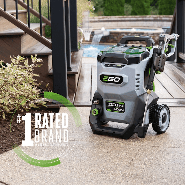 EGO POWER+ 3200-PSI Battery Pressure Washer with 2 Batteries and Charger image 2