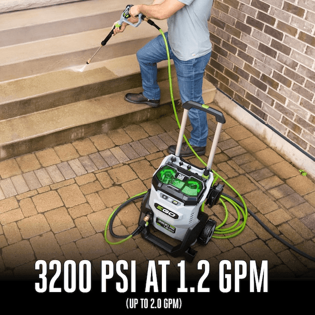 EGO POWER+ 3200-PSI Battery Pressure Washer with 2 Batteries and Charger image 4