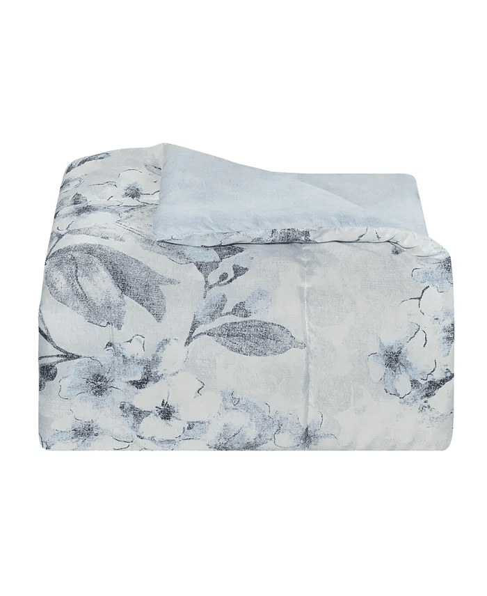 Macy's Colesville Reversible 3-Piece King Comforter Set - Blue image 4