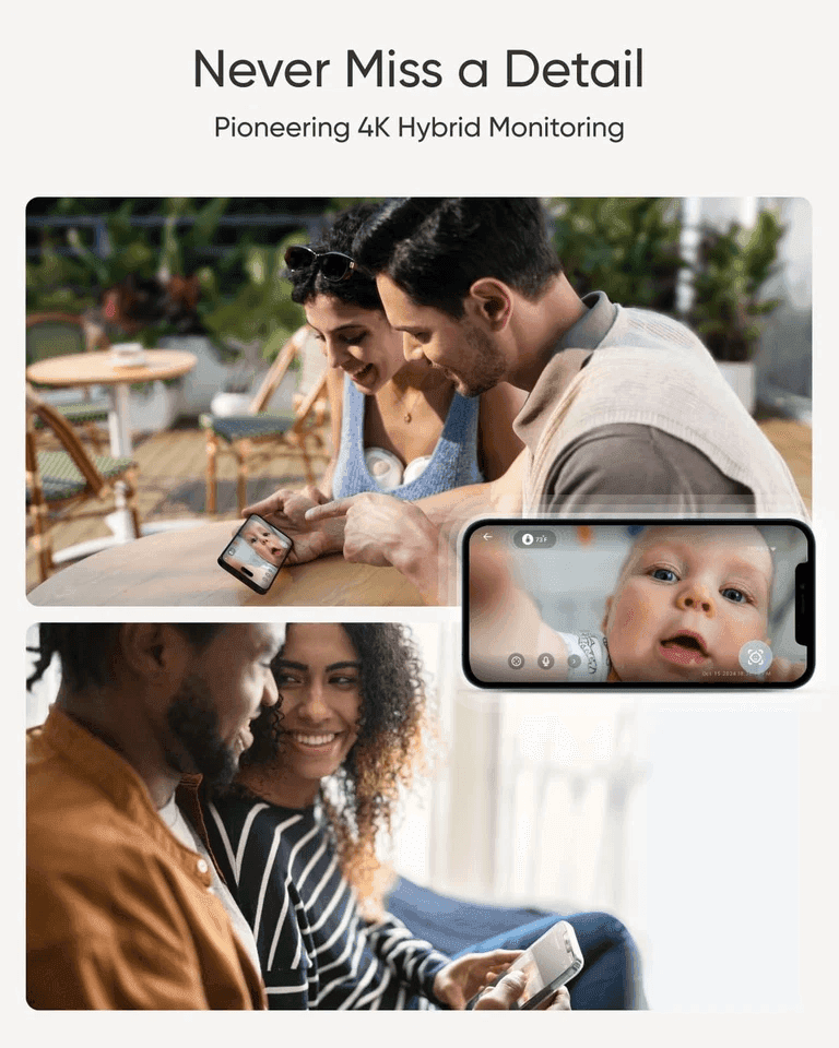 Certified Refurbished eufy E21 4K Baby Monitor image 2