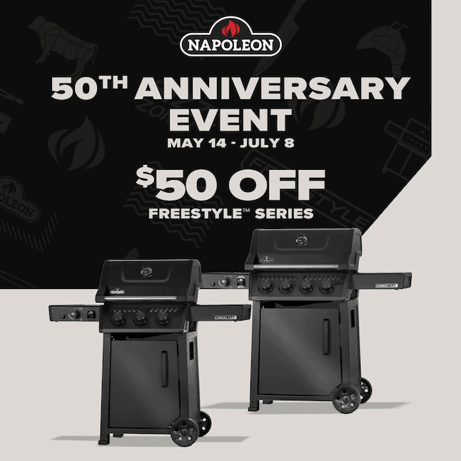 NAPOLEON Freestyle 365 3-Burner Liquid Propane Gas Grill image 2