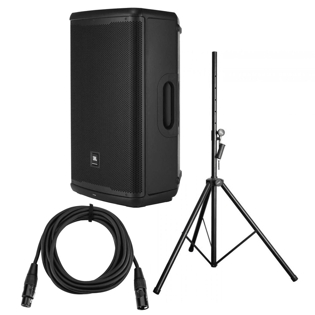 JBL EON715 15-inch 1300W Powered PA Speaker Pair Bundle image 2
