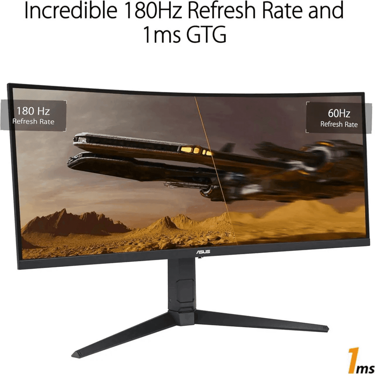 ASUS TUF VG34VQL3A 34-inch 180Hz Ultrawide Gaming Monitor image 3