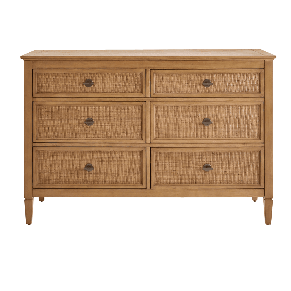 Home Decorators Collection Marsden 6-Drawer Rattan Cane Dresser