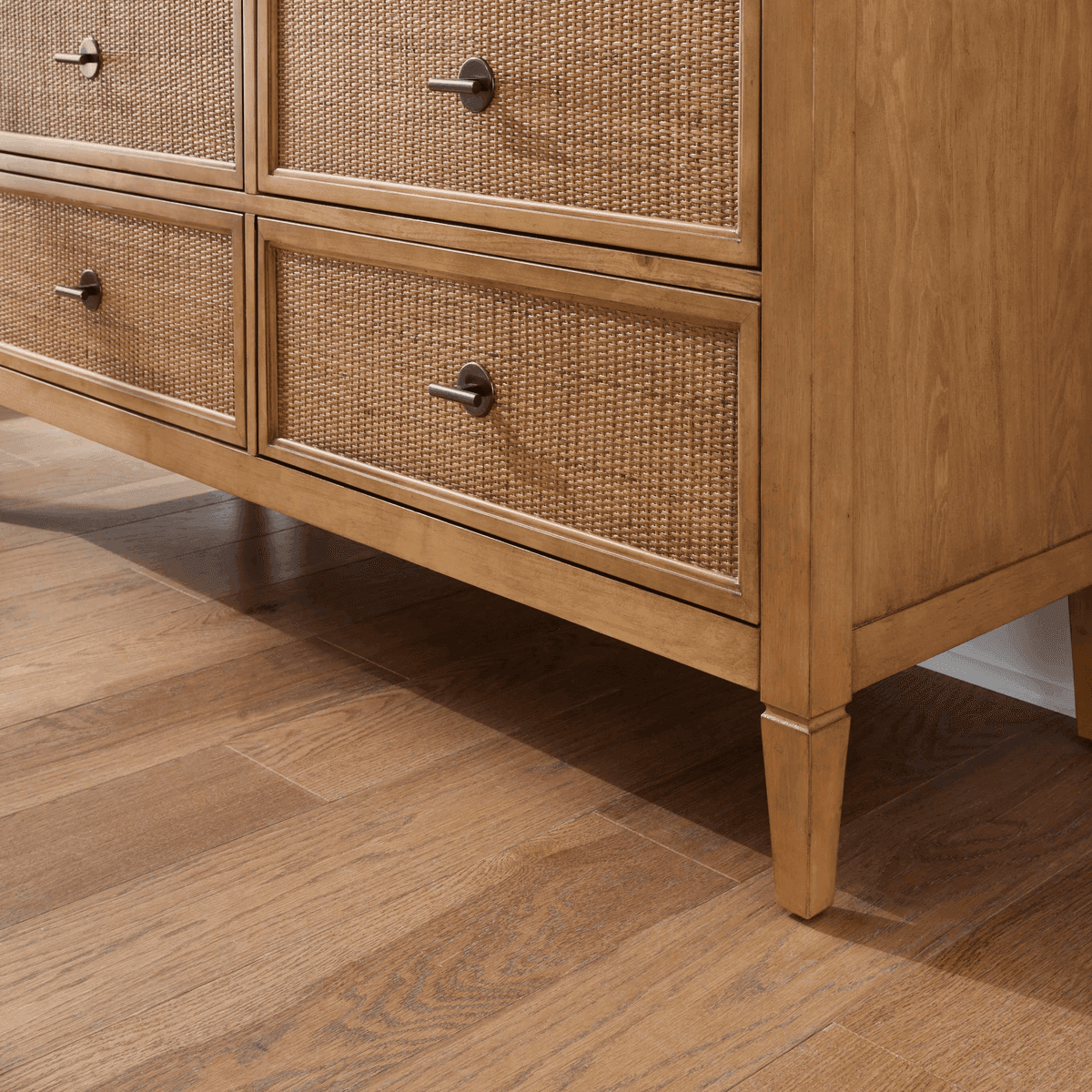 Home Decorators Collection Marsden 6-Drawer Rattan Cane Dresser image 4