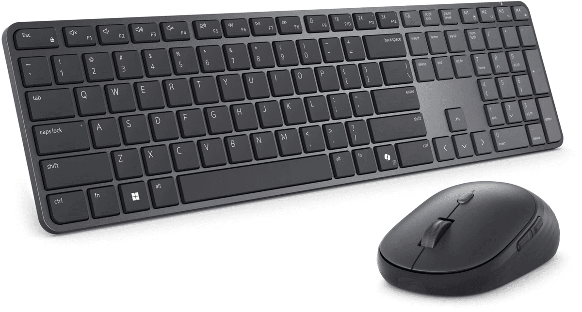 Dell Pro 7 KM726 Slim Wireless Keyboard and Mouse Combo