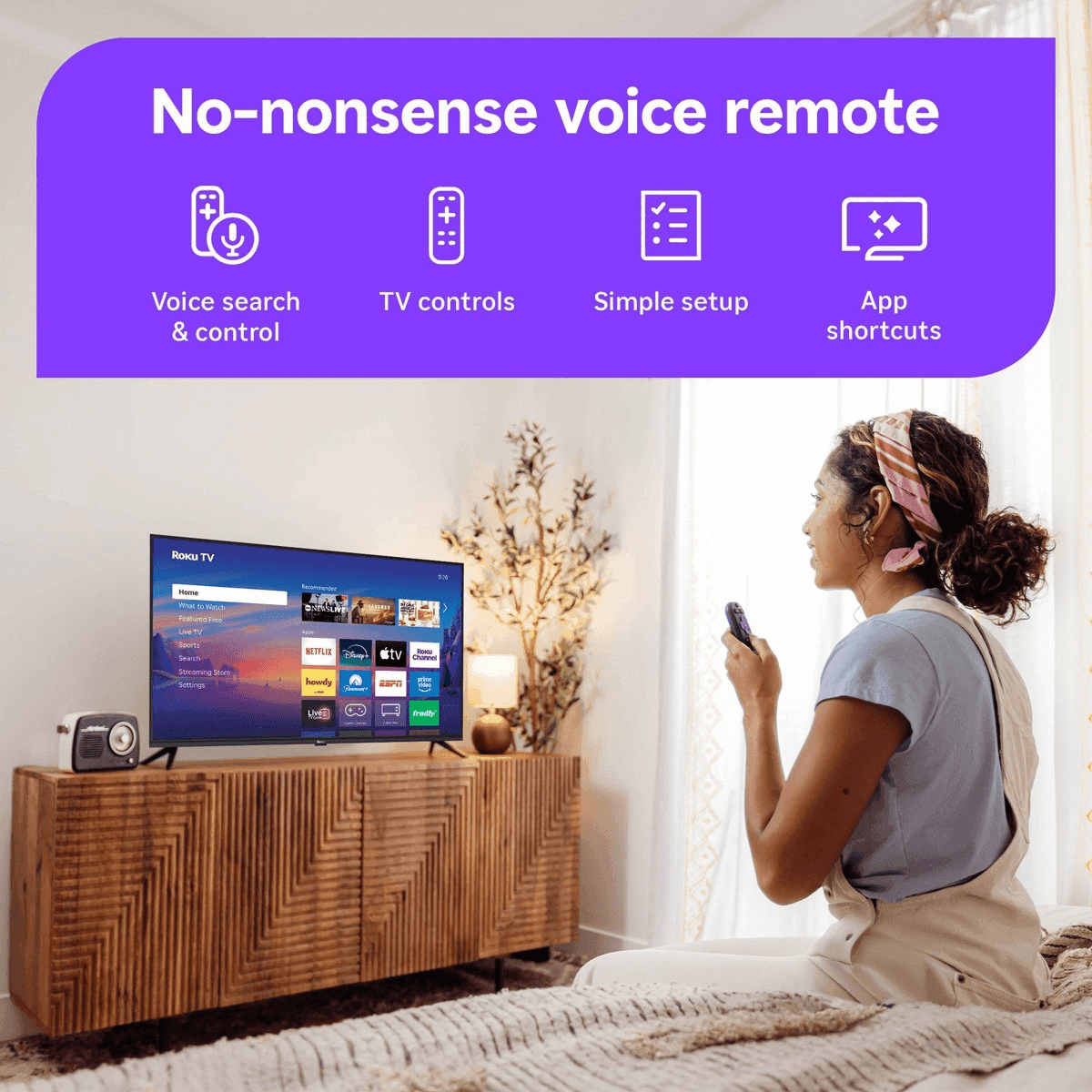 Roku 43" Select Series 4K HDR Smart TV with Roku Voice Remote image 5
