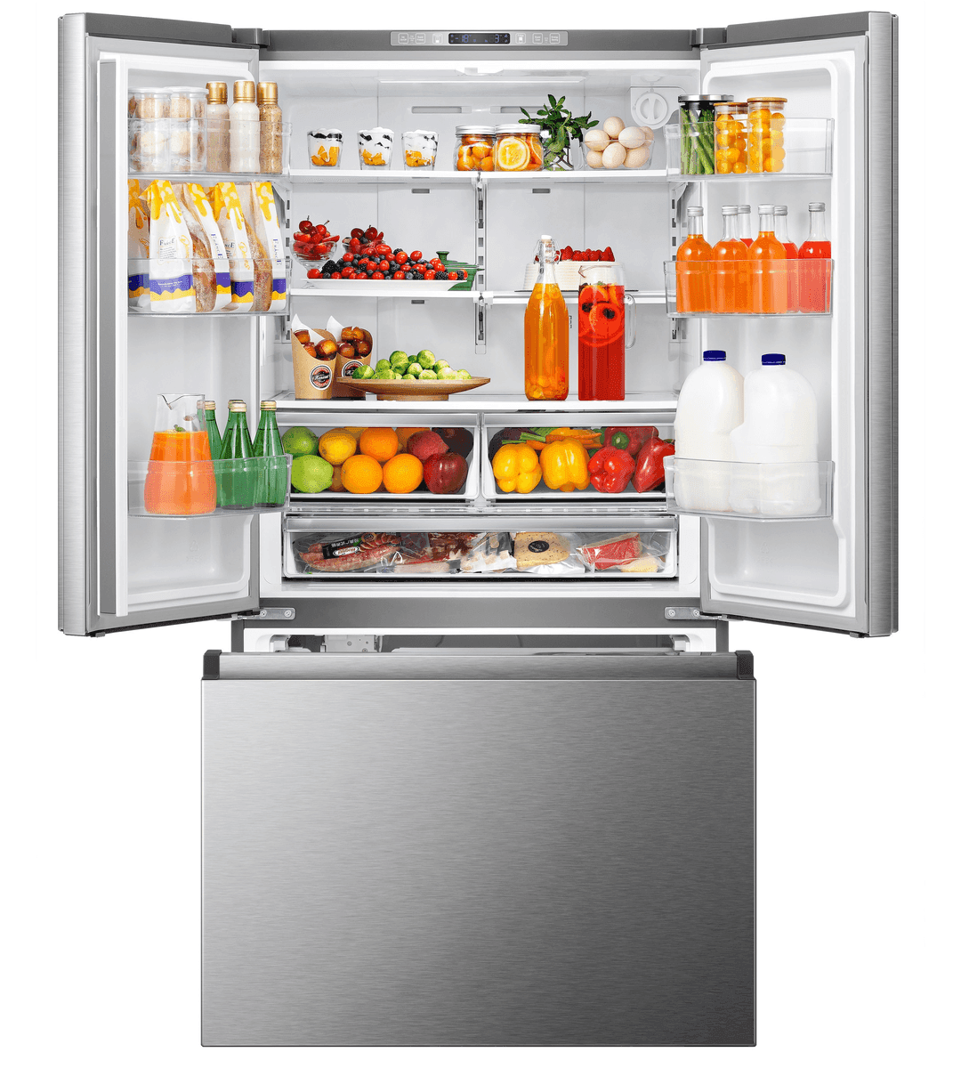 Hisense 26.6 cu. ft. PureFlat French-Door Refrigerator image 2