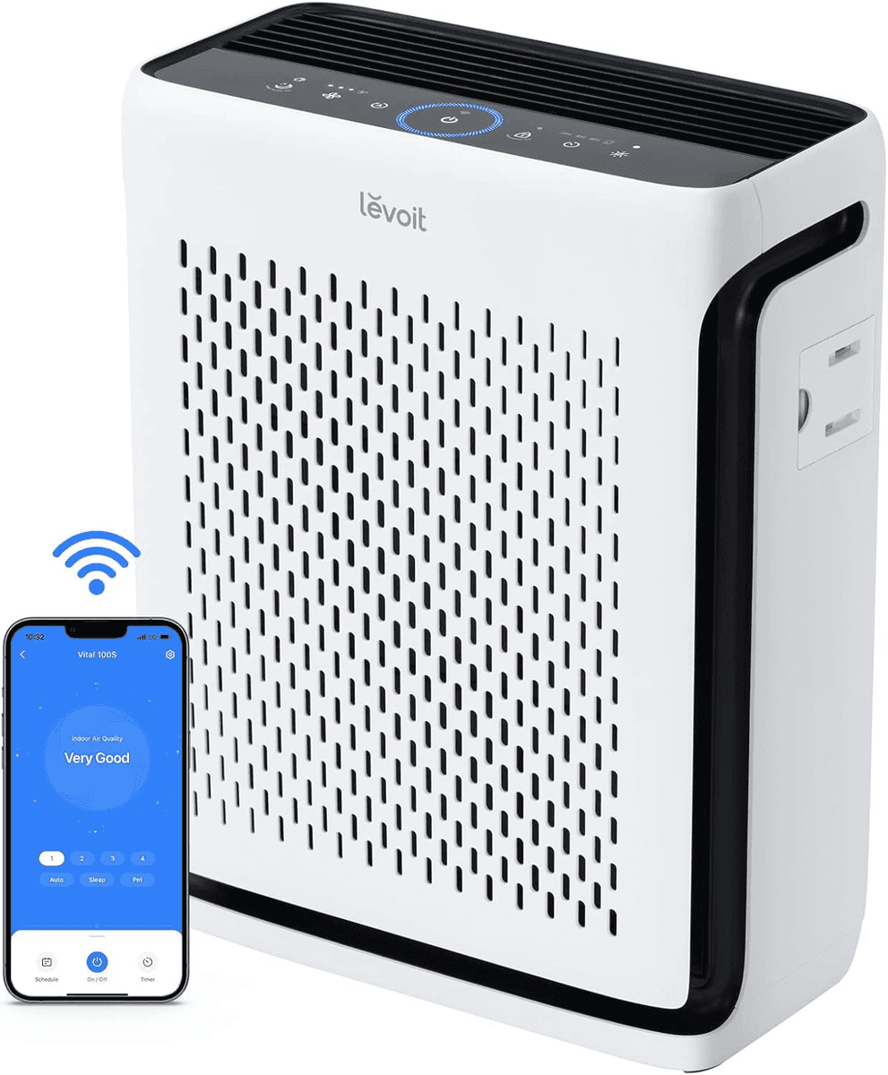 Levoit Vital 100S-P Smart Air Purifier, White