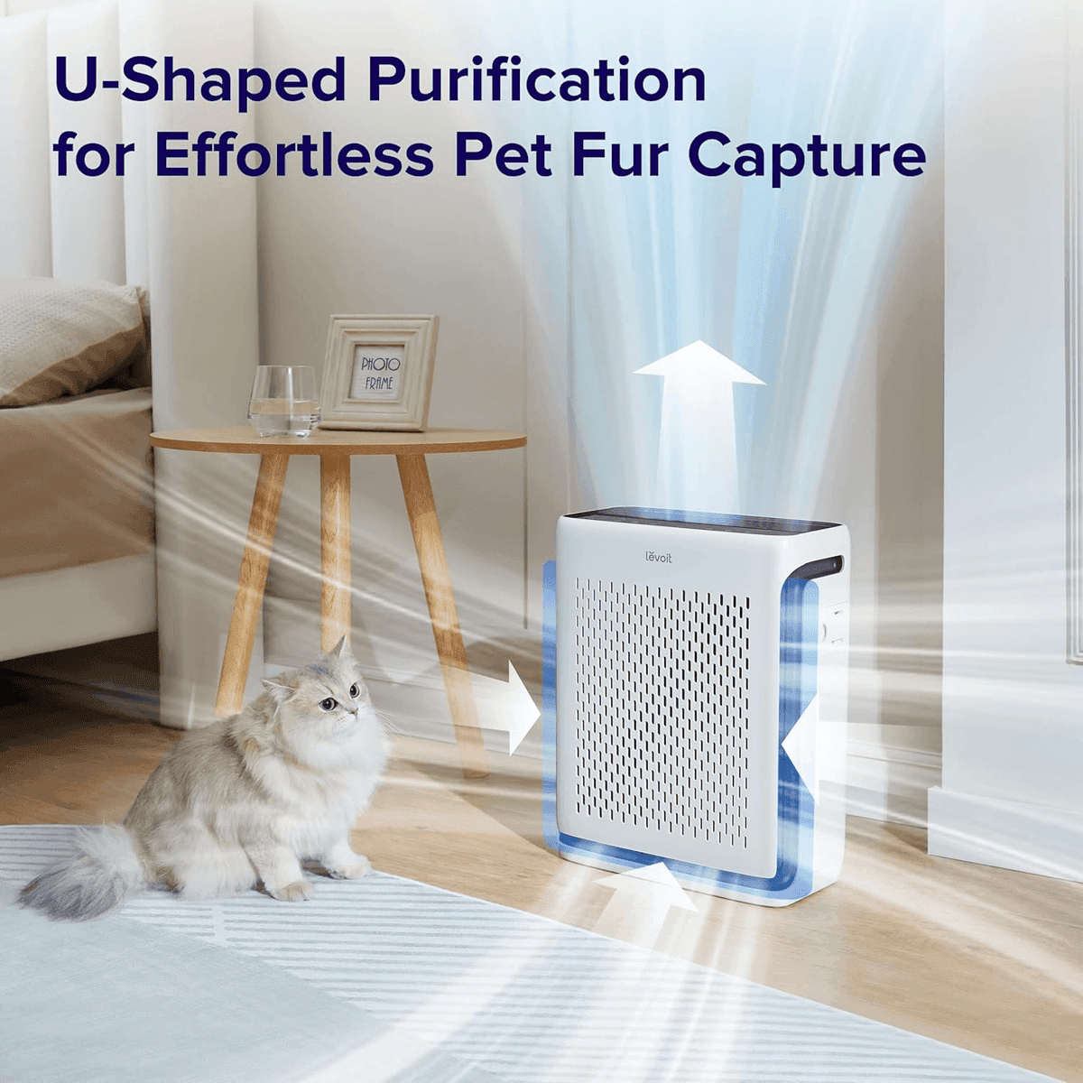 Levoit Vital 100S-P Smart Air Purifier, White image 4