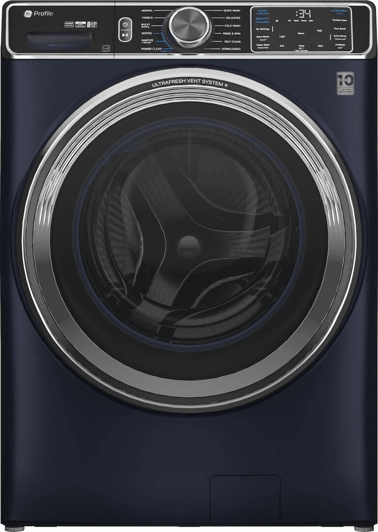 GE Profile 5.3 Cu. Ft. Smart Front Load Washer with UltraFresh Vent