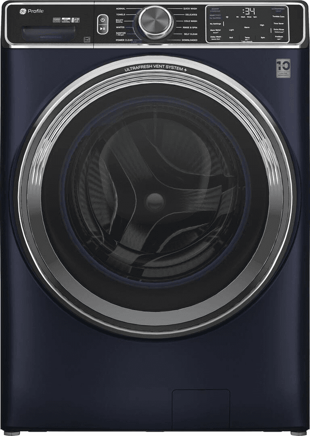 GE Profile 5.3 Cu. Ft. Smart Front Load Washer with UltraFresh Vent image 1