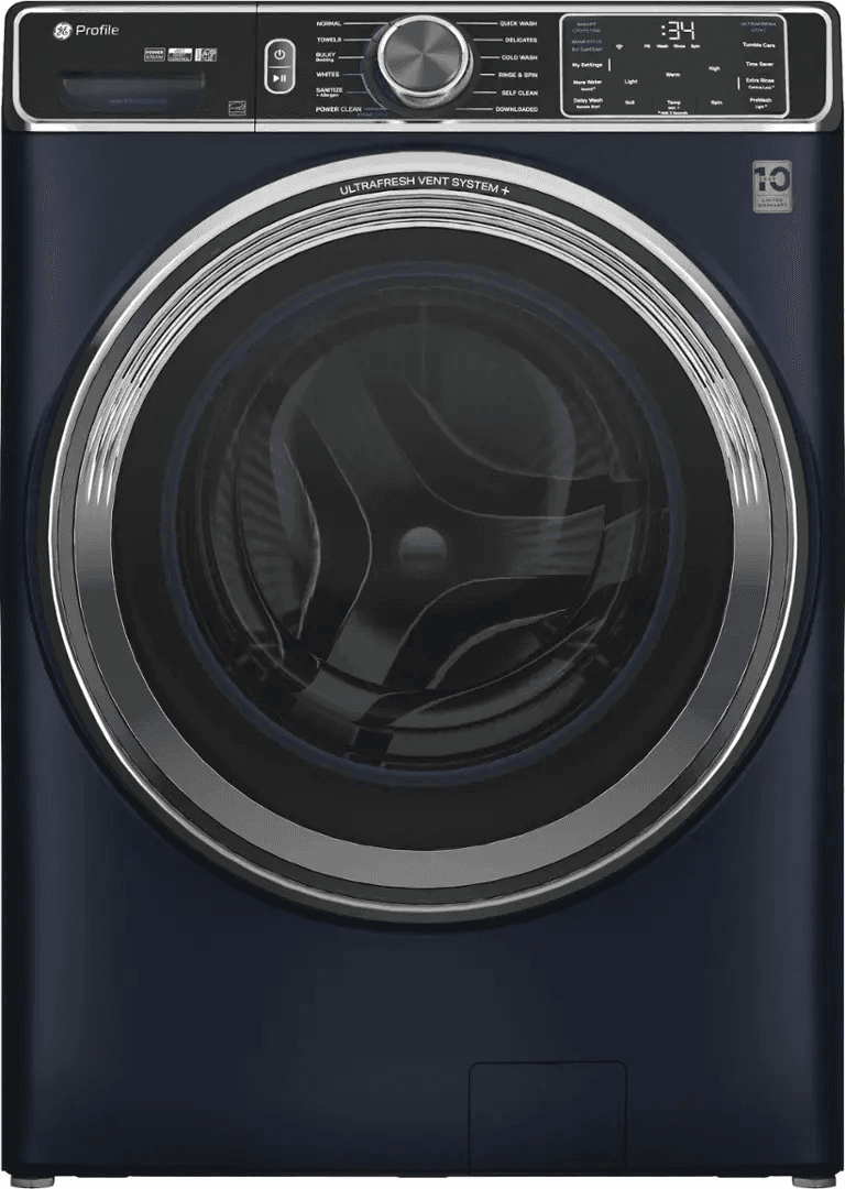GE Profile 5.3 Cu. Ft. Smart Front Load Washer with UltraFresh Vent image 3