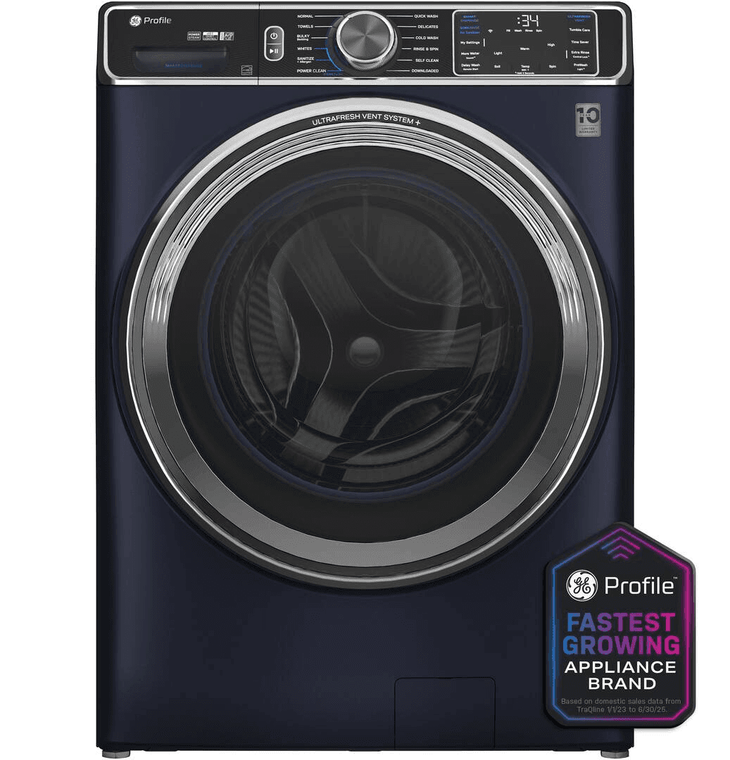 GE Profile 5.3 Cu. Ft. Smart Front Load Washer with UltraFresh Vent image 4