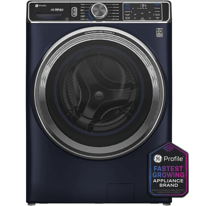 GE Profile 5.3 Cu. Ft. Smart Front Load Washer with UltraFresh Vent image 4