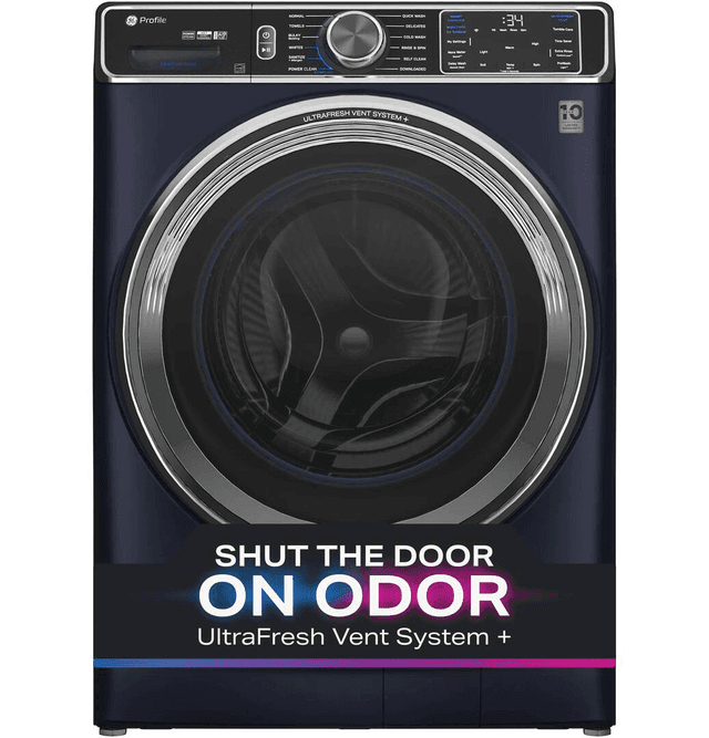 GE Profile 5.3 Cu. Ft. Smart Front Load Washer with UltraFresh Vent image 2
