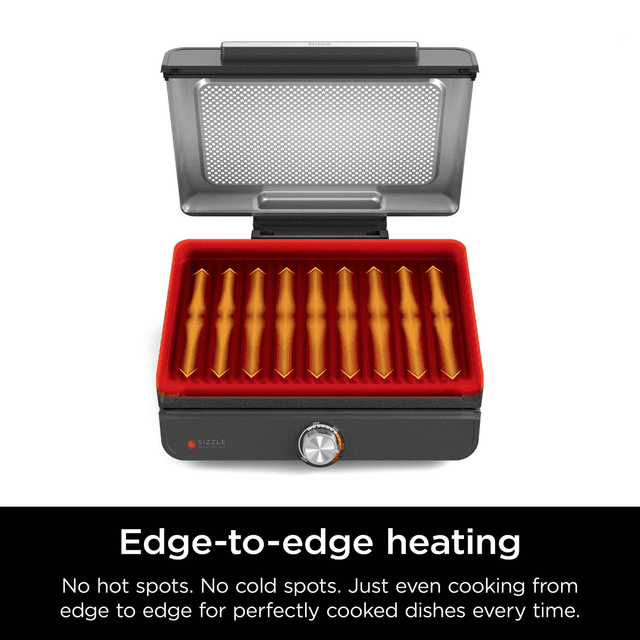 Ninja Sizzle Indoor Grill & Griddle with Interchangeable Plates image 4